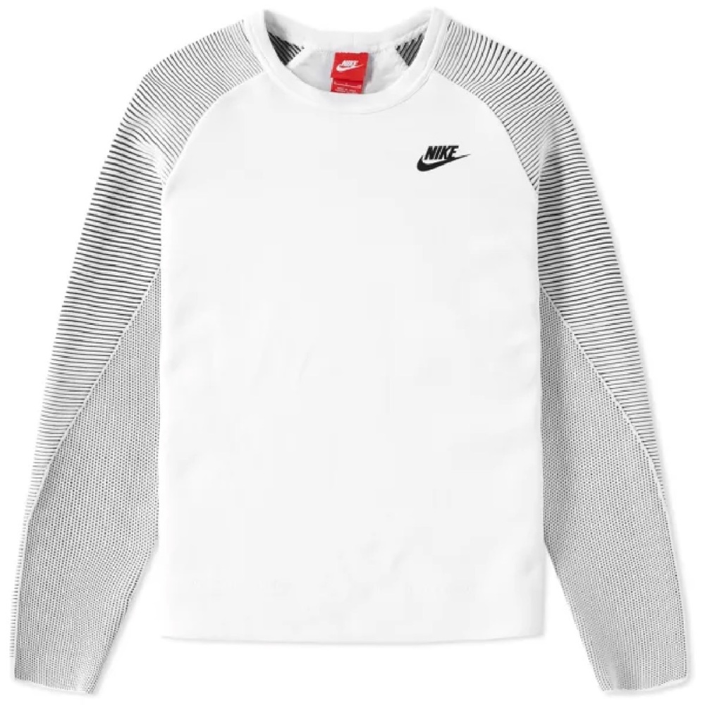 NIKE WOMEN'S TECH FLEECE MIX CREW